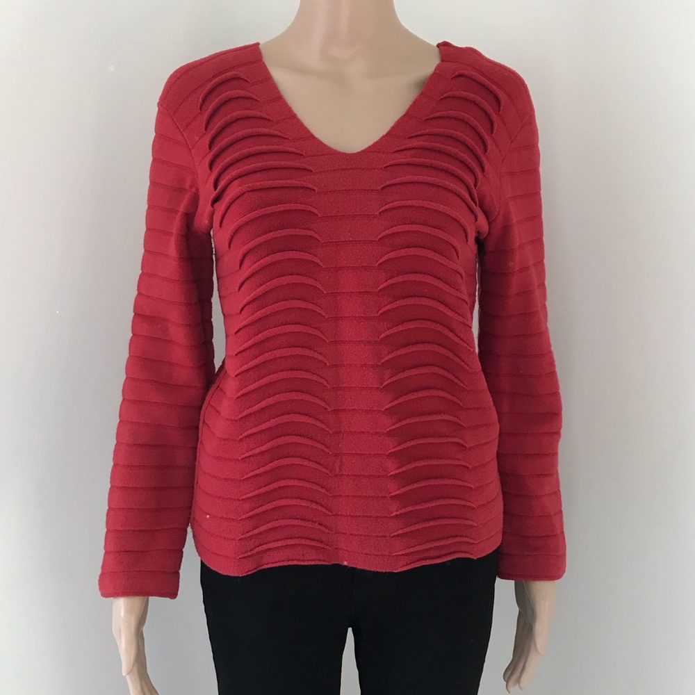 Armani Collezioni Cashmere Blend V Neck